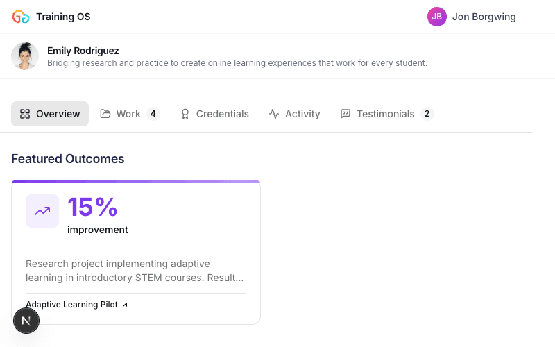 Emily Rodriguez portfolio preview